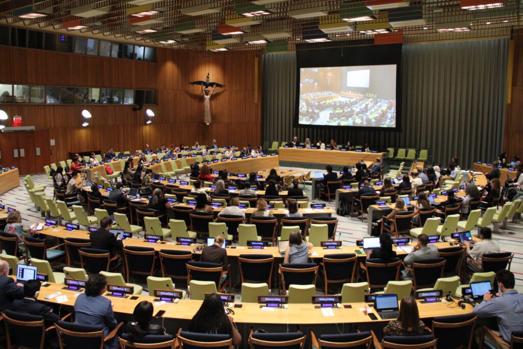 Catherine Kirkendall on the UN panel to address digital slavery.
